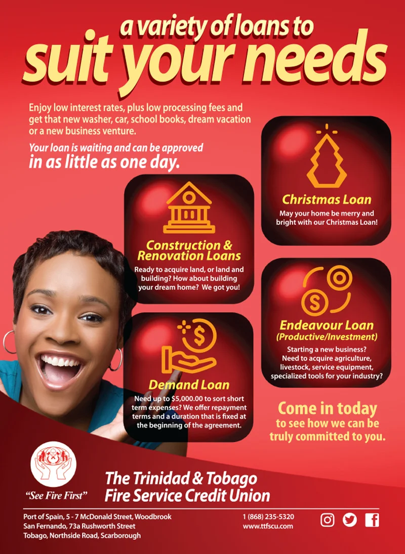 Loans Offerings Flyer - Female